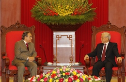 Tổng Bí thư Nguyễn Phú Trọng tiếp Chủ tịch Đảng Cộng sản Braxin 