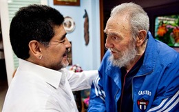 Maradona thăm cựu lãnh tụ Cuba Fidel Castro