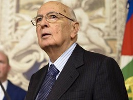 Ông Napolitano, 87 tuổi, tái đắc cử tổng thống Italy