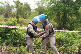 Tháo ngòi hơn 114 quả bom tại Quảng Trị