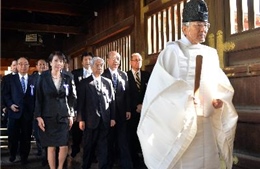 Trung, Hàn phản đối nghị sĩ Nhật thăm đền Yasukuni 