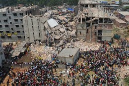 2.600 người thương vong trong vụ sập nhà Bangladesh
