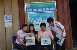 “Bén duyên” Báo Tin tức ở bản Mông