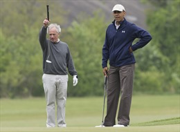 Obama thử &#39;ngoại giao golf&#39;’