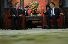Phó Thủ tướng Nguyễn Thiện Nhân hội kiến Thủ tướng Trung Quốc Lý Khắc Cường 