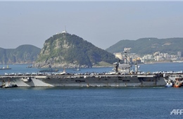 Triều Tiên chỉ trích tàu sân bay Mỹ &#39;liều lĩnh&#39; tới Hàn Quốc 