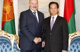 Thủ tướng Nguyễn Tấn Dũng kết thúc chuyến thăm chính thức LB Nga và Bêlarút