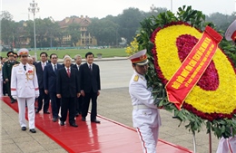 Lãnh đạo Đảng, Nhà nước viếng Chủ tịch Hồ Chí Minh