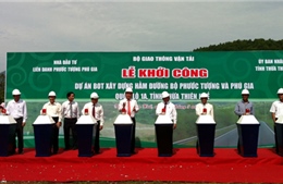 Khởi công hầm đường bộ Phước Tượng và Phú Gia 