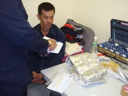 Bắt 4kg heroin tại sân bay Tân Sơn Nhất 