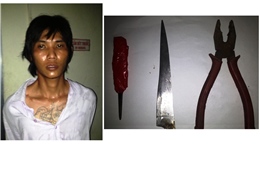 Thiếu tiền, con nghiện trộm ngay cổng trụ sở cảnh sát