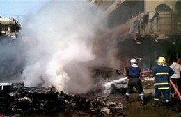 Kinh hoàng 11 xe bom nổ khắp Baghdad