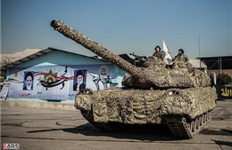 Iran trang bị cho xe tăng hệ thống &#39;gây nhiễu&#39; tên lửa 