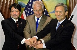 Nhật - Mỹ - Hàn nhất trí kiềm chế Triều Tiên