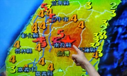 Động đất mạnh tại Đài Loan gây nhiều thương vong