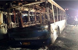 Cháy xe buýt tại Trung Quốc, 47 người thiệt mạng