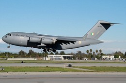 Ấn Độ tiếp nhận máy bay C-17 đầu tiên của Mỹ 