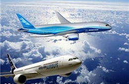 Airbus và Boeing cạnh tranh quyết liệt 