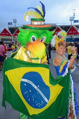 World Cup không thể “cứu” ngành du lịch Brazil