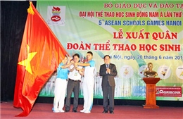 Lễ xuất quân Đoàn thể thao học sinh Việt Nam