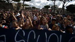 Người Italy biểu tình đòi giải quyết vấn đề thất nghiệp 