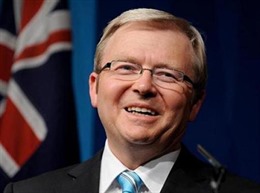 Ông Kevin Rudd nhậm chức Thủ tướng Australia