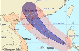 Bão số 3 cách QĐ Hoàng Sa 700 km