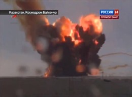 Tên lửa vũ trụ Nga nổ tung khi rời bệ phóng