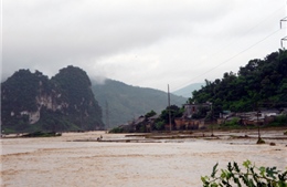 Một số xã Hà Giang vẫn bị cô lập do mưa lũ 