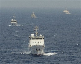 Tàu Trung Quốc xuất hiện gần quần đảo tranh chấp