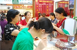 Vàng trong nước - thế giới thu hẹp khoảng cách
