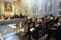 Dàn nhạc Giao hưởng Việt Nam biểu diễn tại Phủ Tổng thống Italy