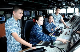 Hải quân Singapore tập trận với Mỹ