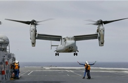 Mỹ chuyển thêm 12 máy bay Osprey tới Nhật