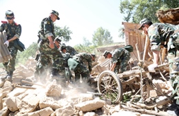 Động đất ở Cam Túc đã làm 89  người chết