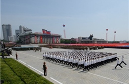 Lễ duyệt binh hoành tráng nhất của Triều Tiên