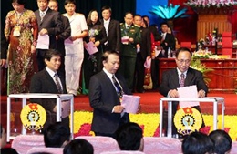 Bầu Ban Chấp hành Tổng Liên đoàn Lao động Việt Nam khóa XI