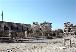 Quận chiến lược Homs &#39;rách bươm&#39; sau trận chiến