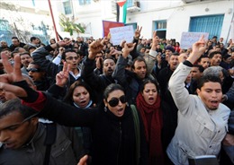 Tuần hành ủng hộ chính phủ tại Tunisia