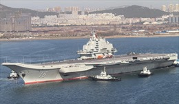 Xuất hiện dấu hiệu Trung Quốc đóng tàu sân bay mới