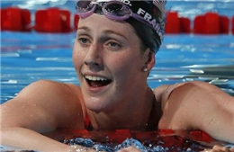 'Nữ kình ngư' Missy Franklin lập cú ăn 6 lịch sử