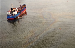 Nửa triệu lít dầu tràn ra vịnh Manila
