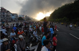 Video vụ cháy tại KCN Tân Tạo