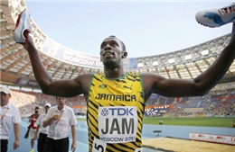 "Tia chớp" Usain Bolt đi vào lịch sử