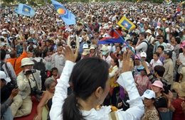 Campuchia đồng ý cho đảng CNRP tập hợp quần chúng 