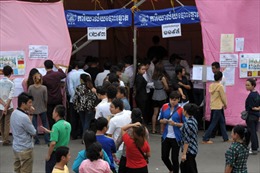 Campuchia tiếp tục mở niêm phong tài liệu bầu cử 