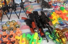 Thu giữ 1.200 súng đồ chơi nhập lậu từ Trung Quốc