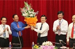 Chủ tịch nước tiếp Hội Doanh nghiệp trẻ Việt Nam 