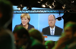 Ứng cử viên Thủ tướng Đức tranh luận trực tiếp