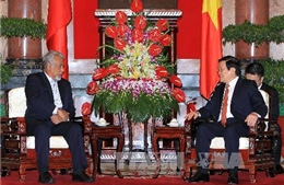 Chủ tịch nước Trương Tấn Sang tiếp Thủ tướng Timor Leste